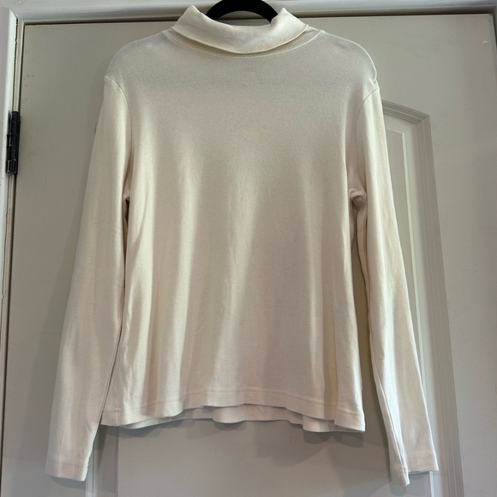 Christopher & banks ivory turtle neck